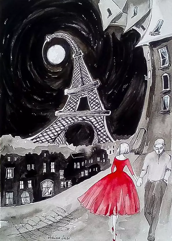 Adriana Laube - Paris at night