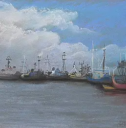 Anna Koźniewska, пастельный I, Пастель - , 40 x 30