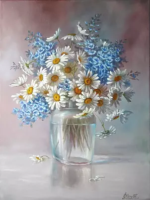 Lidia Olbrycht - Pastel Bouquet
