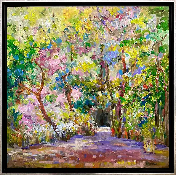 Maria Dziopak - Pastelowy ogród