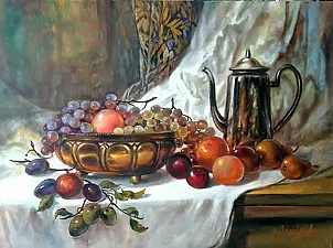 Igor Janczuk - Patera with fruit