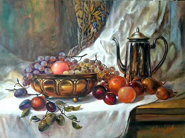 Igor Janczuk - Patera with fruit