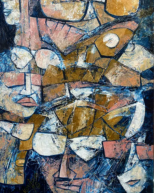 Dariusz Kosiński, Patrzałki, Obraz akrylowy - płótno, 60 x 93