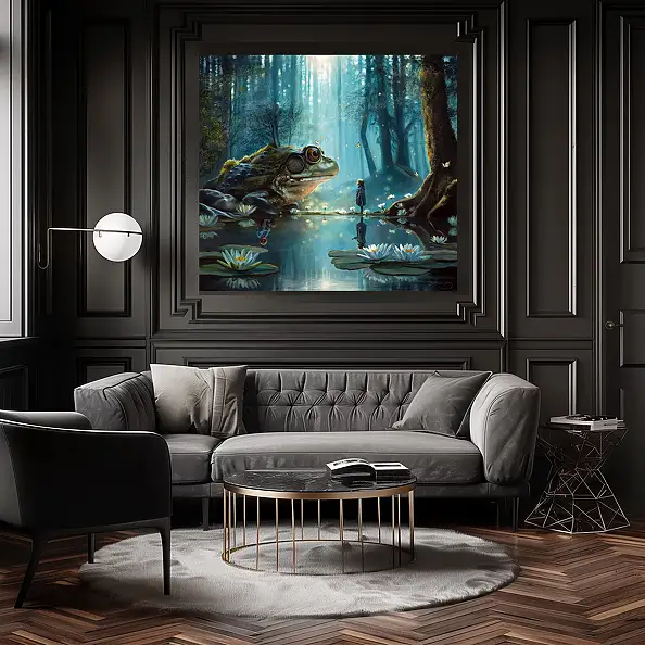Agata Buczek, Approfondissez le sujet., Peinture à l'huile - toile, 110 x 100