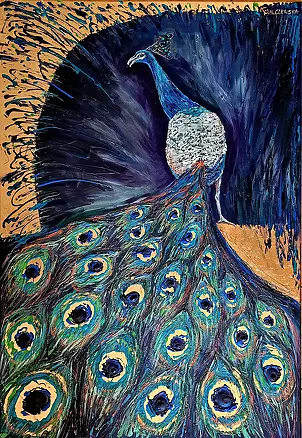 Krystyna PALCZEWSKA - peacock