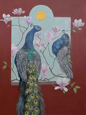 Jerzy Plucha - Peacocks