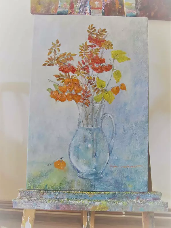 Barbara Przyborowska - Październikowy bukiet