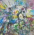 Renata Łempicka, Pegaz, Obraz olejny - płótno, 80 x 80