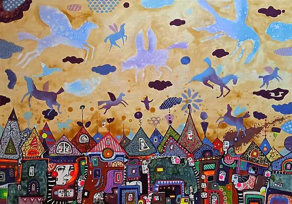 Natalia Pastuszenko - Pegasus fly high