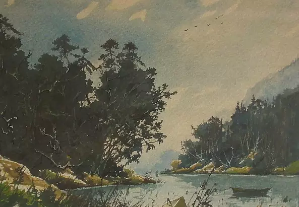 Jacek Stryjewski - Pejaż dalla barca