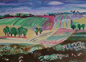 Mariola Paulina Żylińska Jestadt - Pejzaż 2