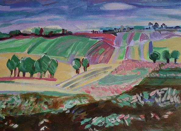 Mariola Paulina Żylińska Jestadt - Pejzaż 2