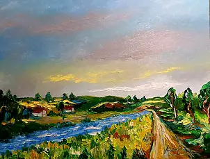 Jerzy Stachura - Kaszubski Landscape