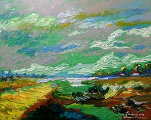 Jerzy Stachura - Landscape Kujawski