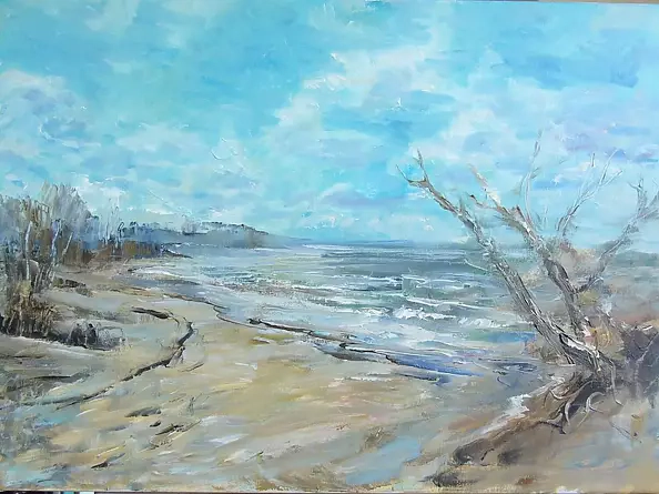 Kazimierz Komarnicki - Pejzaż Samotność