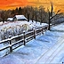 Beata Ulikowska - Winter Landscape