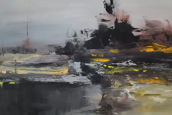 Janusz Zgoł - Pejzaż abstrakcyjny III