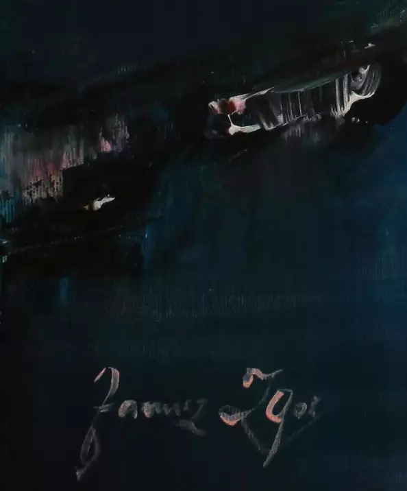 Janusz Zgoł - Pejzaż abstrakcyjny IV