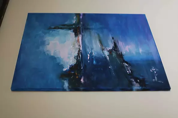 Janusz Zgoł - Pejzaż abstrakcyjny IV