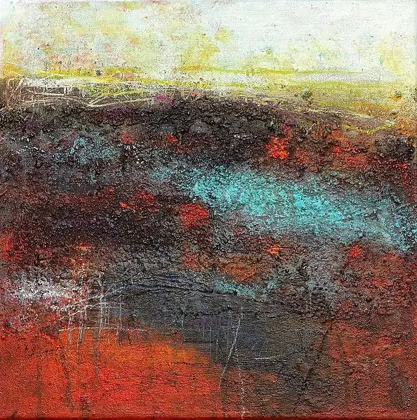 Anna Lignar - Pejzaż abstrakcyjny