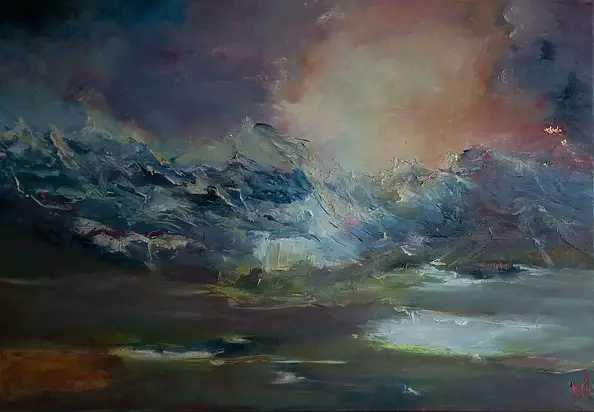 Lidia Sieczkowska - Alpine landscape