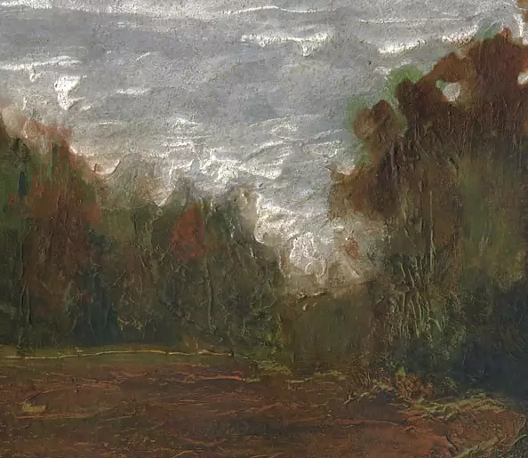 Witold Kubicha - Pejzaż - bez tytułu