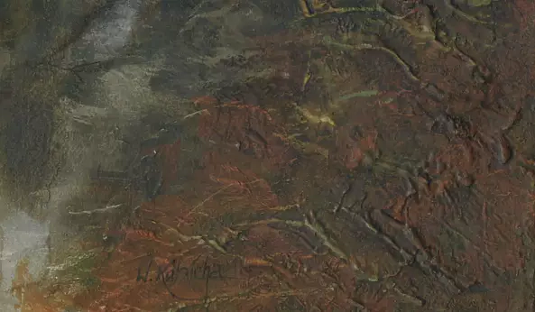 Witold Kubicha - Pejzaż - bez tytułu