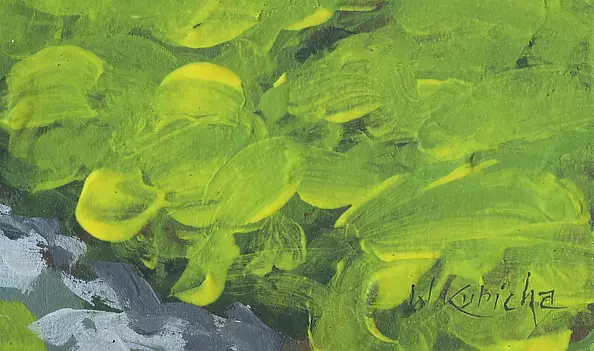 Witold Kubicha - Pejzaż górski