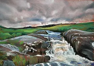   - Pejzaż irlandzki.