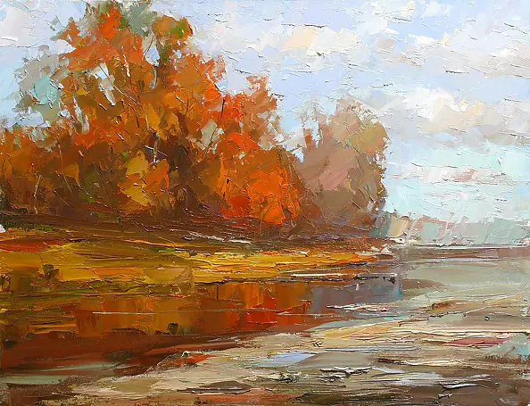 Krzysztof Tracz - Autumn landscape