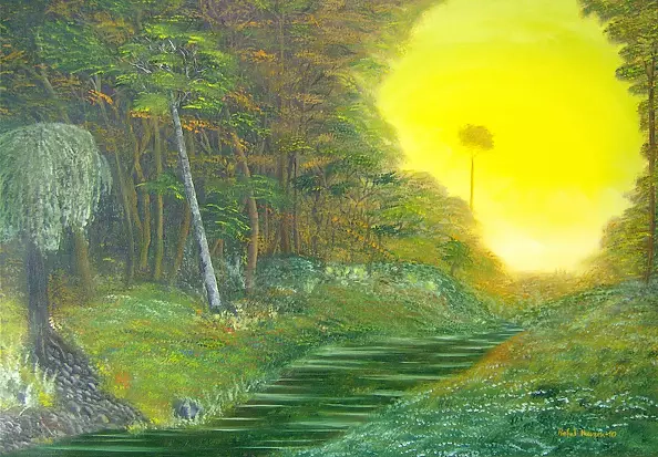 Rafał Huczek - Pejzaż końca lata