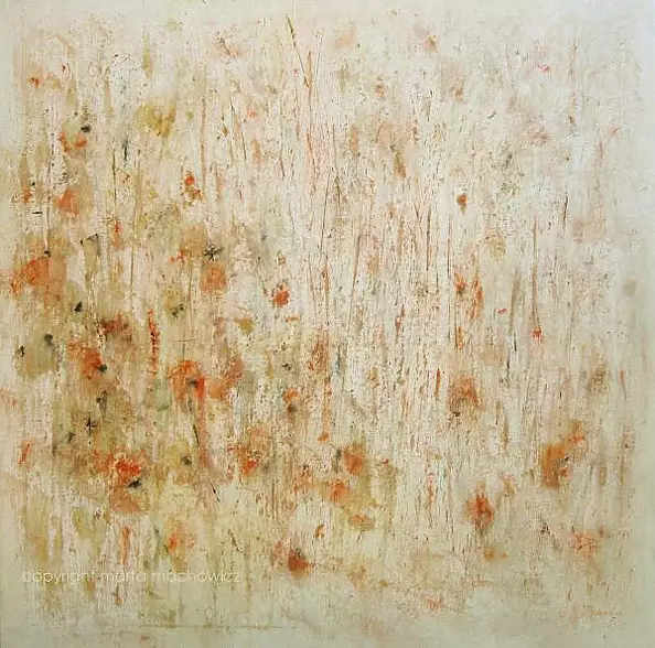 Marta Machowicz - Pejzaż maki 