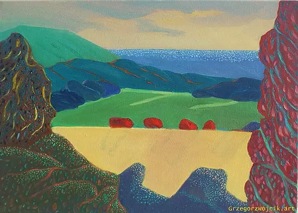 Grzegorz Wójcik - Pejzaż małopolski II