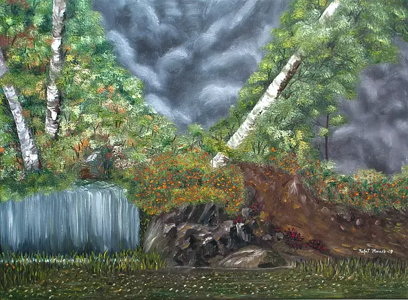 Rafał Huczek - Pejzaż mglisty