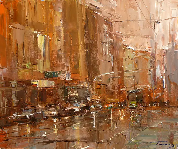 Krzysztof Tracz - Pejzaż miejski