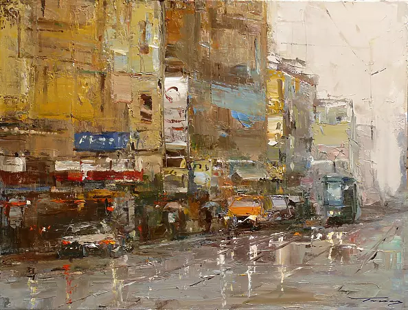 Krzysztof Tracz - City ladscape