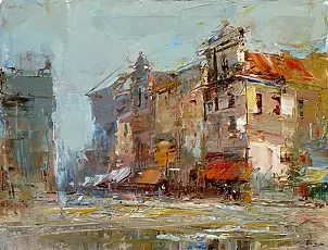 Krzysztof Tracz - Городской пейзаж