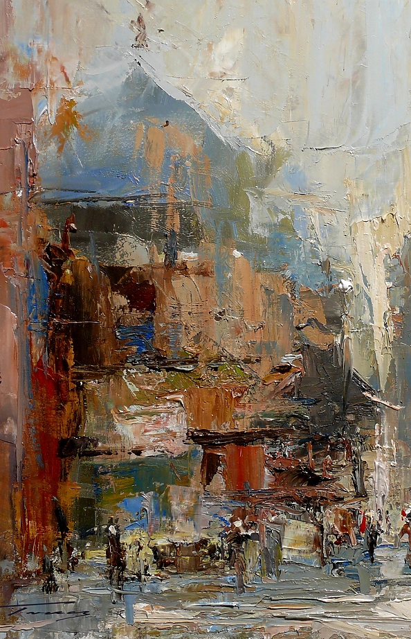 Krzysztof Tracz - Pejzaż miejski 