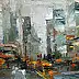 Krzysztof Tracz, Paesaggio urbano, Quadro a olio - tela, 70 x 50