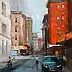 Krzysztof Tracz, Paesaggio urbano, Quadro a olio - tela, 50 x 60