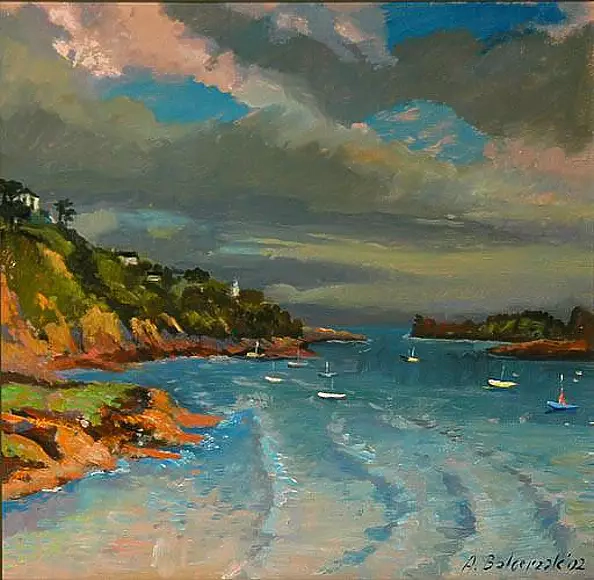 Alojzy Balcerzak - Pejzaż morski