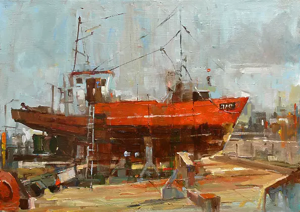 Krzysztof Tracz - Pejzaż morski