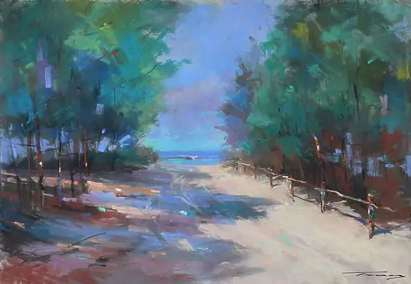 Krzysztof Tracz - Pejzaż morski