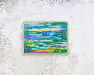 Anna Skowronek - Pejzaż morski - szkic