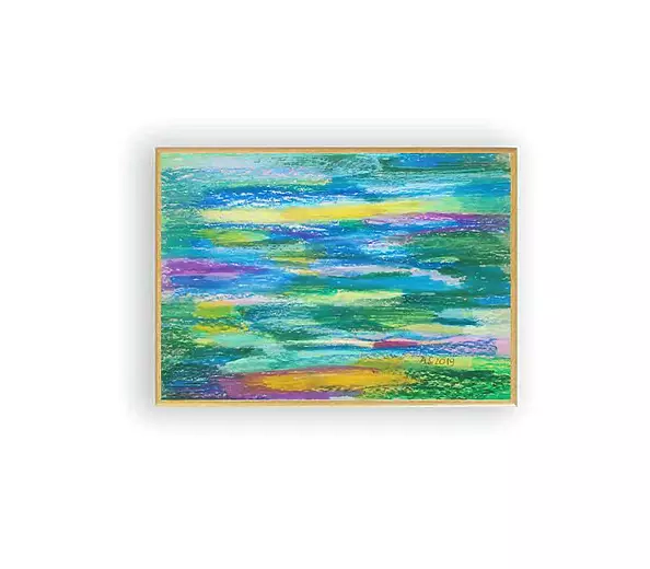 Anna Skowronek - Pejzaż morski - szkic