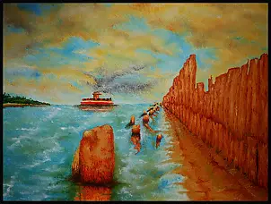 Weronika Stępień - Pejzaż morski