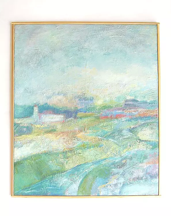 Anna Skowronek - Landscape painting oil on canvas