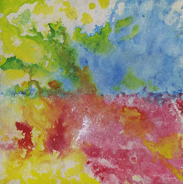 Witold Kubicha - Pejzaż ognisty