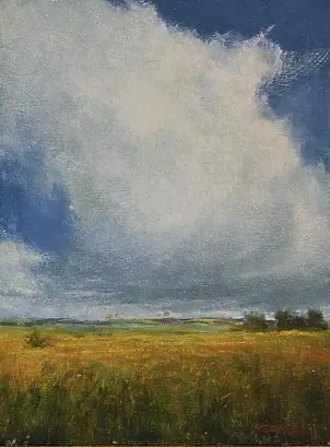 Tadeusz Gazda - Pejzaż pionowy II