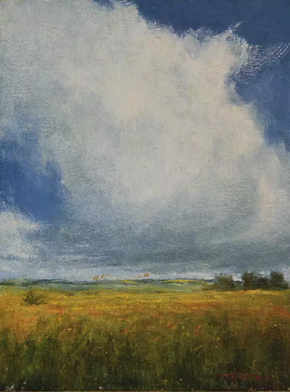 Tadeusz Gazda - Pejzaż pionowy II